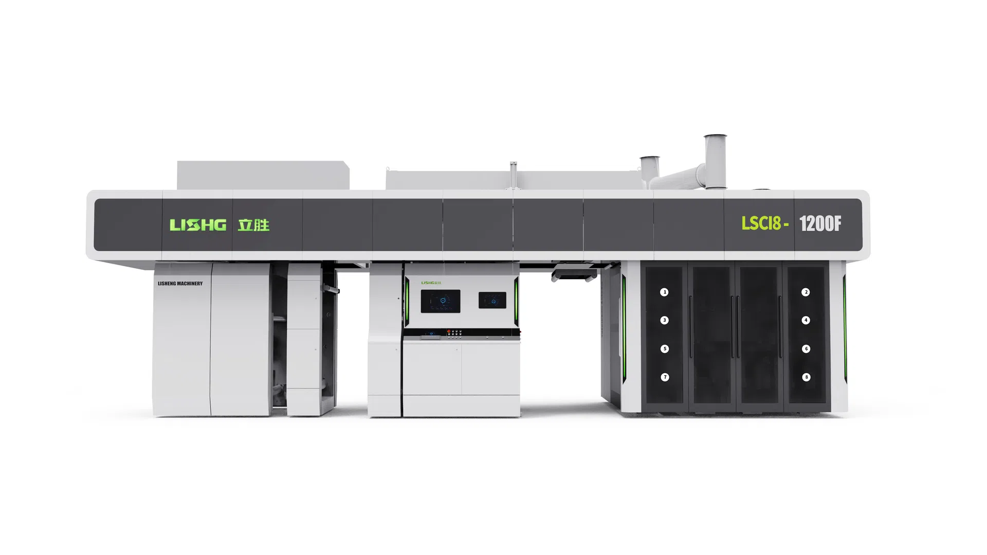 Master Series 8 Color Full Servo Gearless CI Flexographic Printing Machine for Flexible Packaging | LISHG Machinery Master Series 8 Color Full Servo Gearless CI Flexographic Printing Machine for Flexible Packaging Thumbnail - LISHG