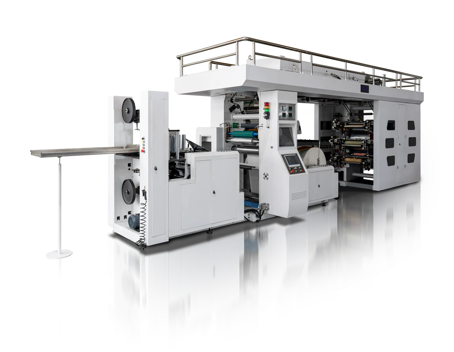 MIX Series 6 Color CI Flexographic Paper Napkin Making Machine | Printing, Embossing, Folding & Cutting | LISHG Machinery MIX Series 6 Color CI Flexographic Paper Napkin Making Machine | Printing, Embossing, Folding & Cutting Thumbnail - LISHG