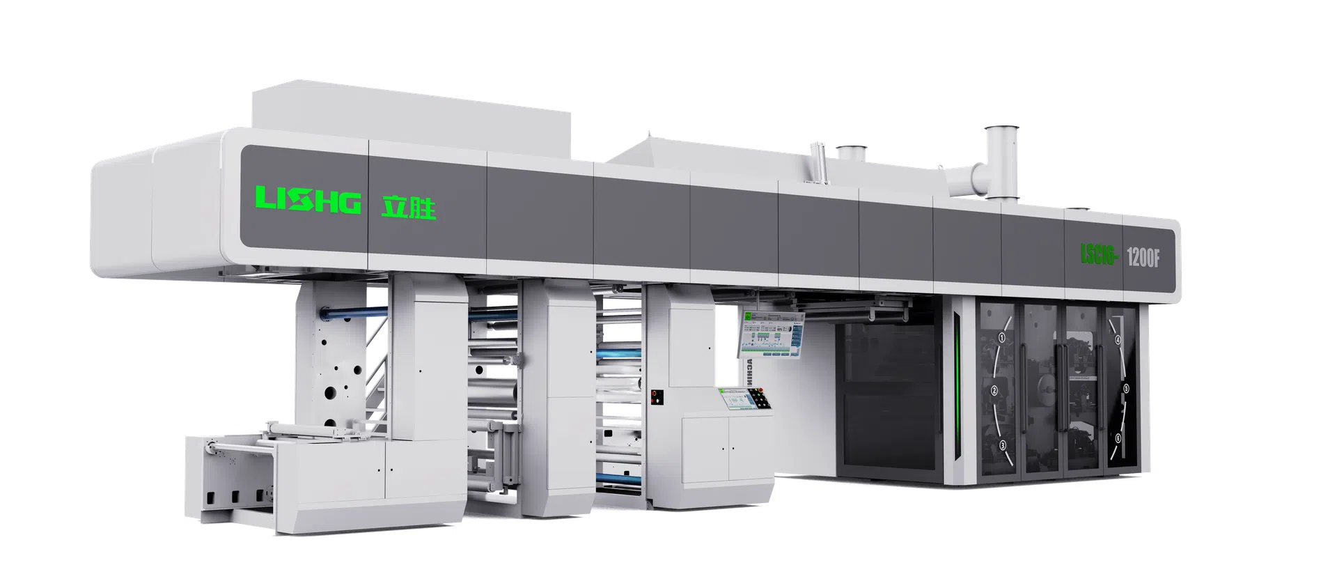 Master Series 6 Color Full Servo Gearless CI Flexographic Printing Machine for Flexible Packaging | LISHG Machinery Master Series 6 Color Full Servo Gearless CI Flexographic Printing Machine for Flexible Packaging Thumbnail - LISHG